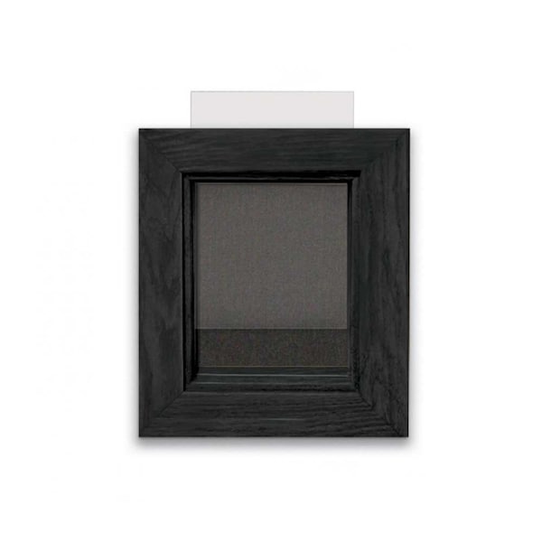 Outdoor Enclosed Combo Board, 48"x36", Bronze Frame/Burgundy & Cobalt